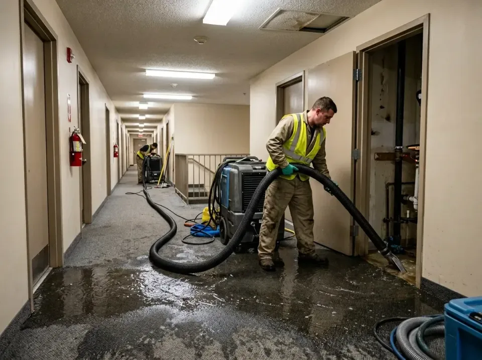 multi-unit-apartment-hallway-f-005 — frequently asked questions, Emergency Burst Pipe Water Extraction & Removal in Ligonier…